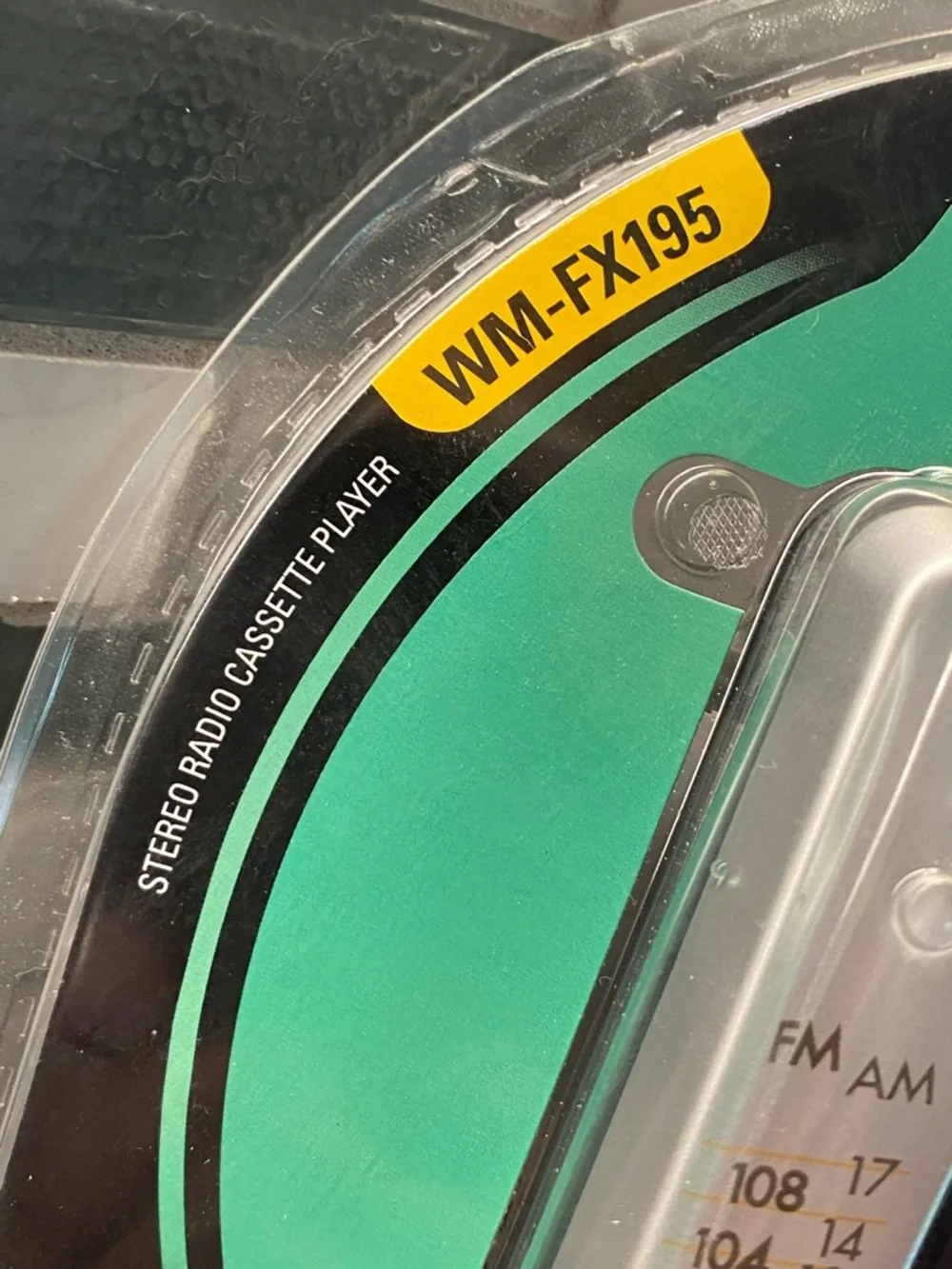 NOS Vintage Sony Walkman WM-FX195 Cassette Player - NIB Sealed
